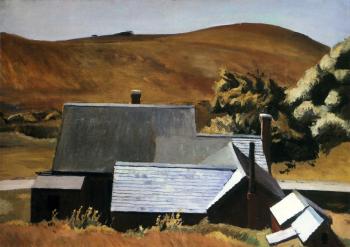 Edward Hopper : Burlys Cobbs House South Truro